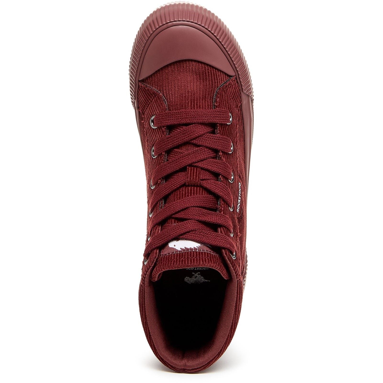 Rocket Dog Cheery Hi Baskets Bordeaux En Velours Côtelé Pour Femmes
