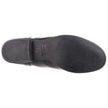 Hush Puppies Kada Junior Chaussures Noires Pour Filles En Cuir