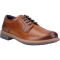 Hush Puppies Julian Chaussures En Cuir Pour Homme À Lacets De Couleur Beige.