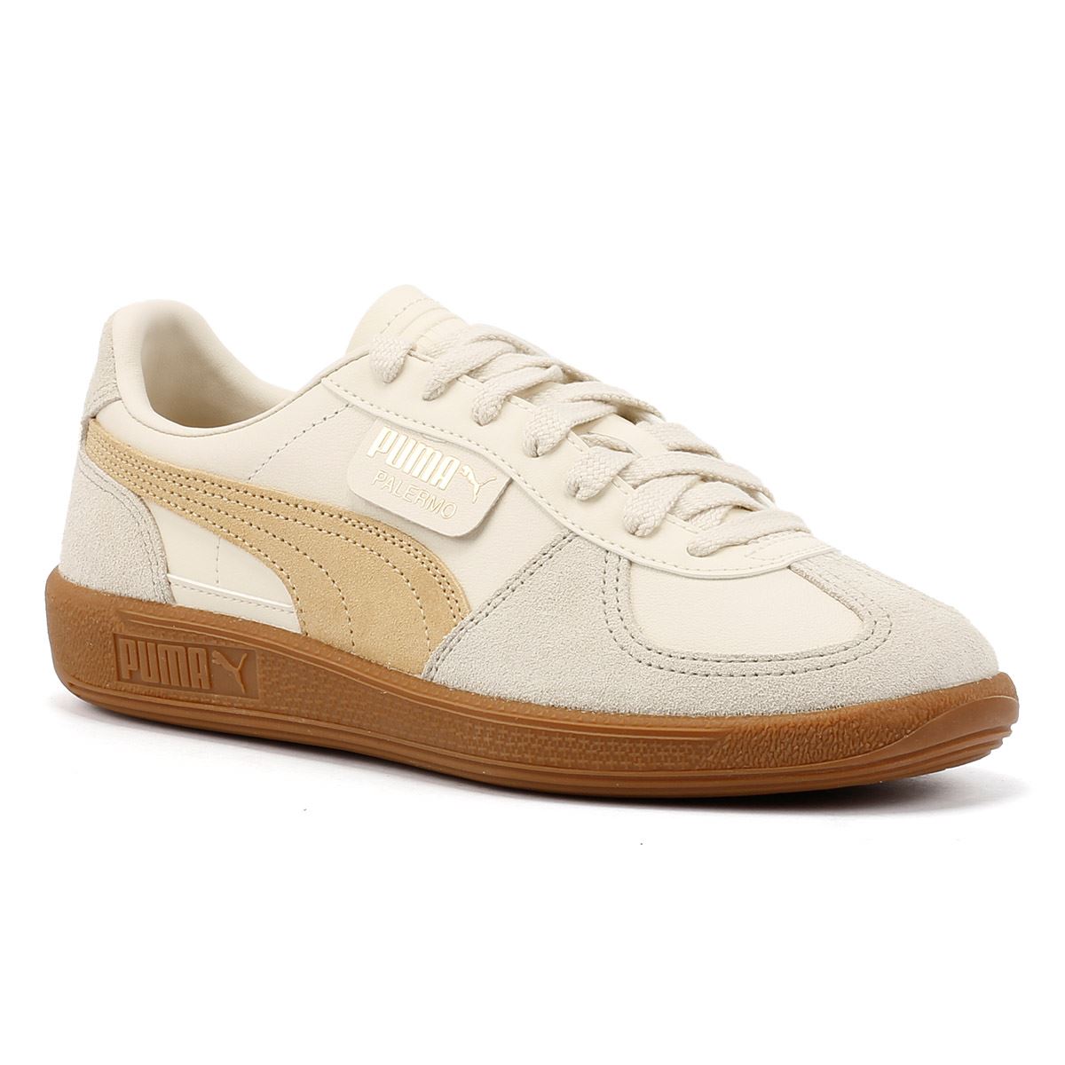 Puma Palermo Baskets Blanches En Cuir