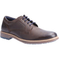 Hush Puppies Julian Chaussures En Cuir Marron À Lacets Pour Homme