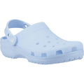 Crocs Classic Frosted Sabots En Calcite Bleue Thermoplastique