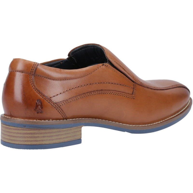 Hush Puppies Donovan Chaussures À Enfiler En Cuir Pour Hommes Couleur Fauve