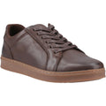 Hush Puppies Madden Baskets En Cuir Pour Homme Couleur Café