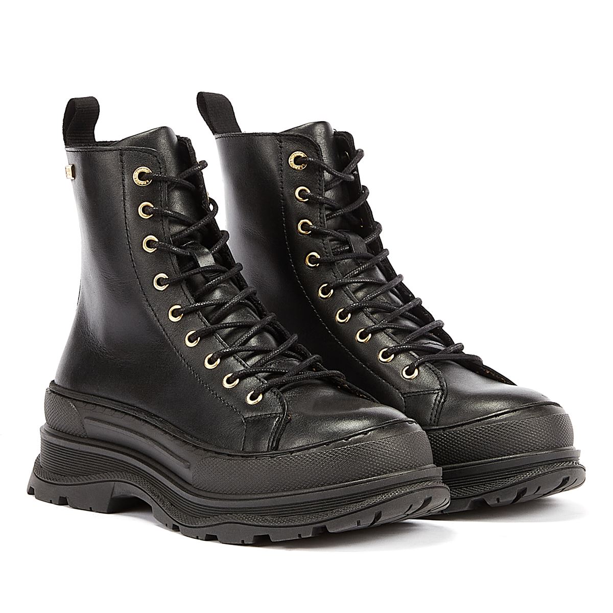 Barbour International Bottes Noires Pour Femmes Napier