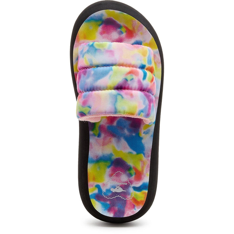 Rocket Dog Splash Loyal Tie Dye Sandales Roses/Multicolores Pour Femmes