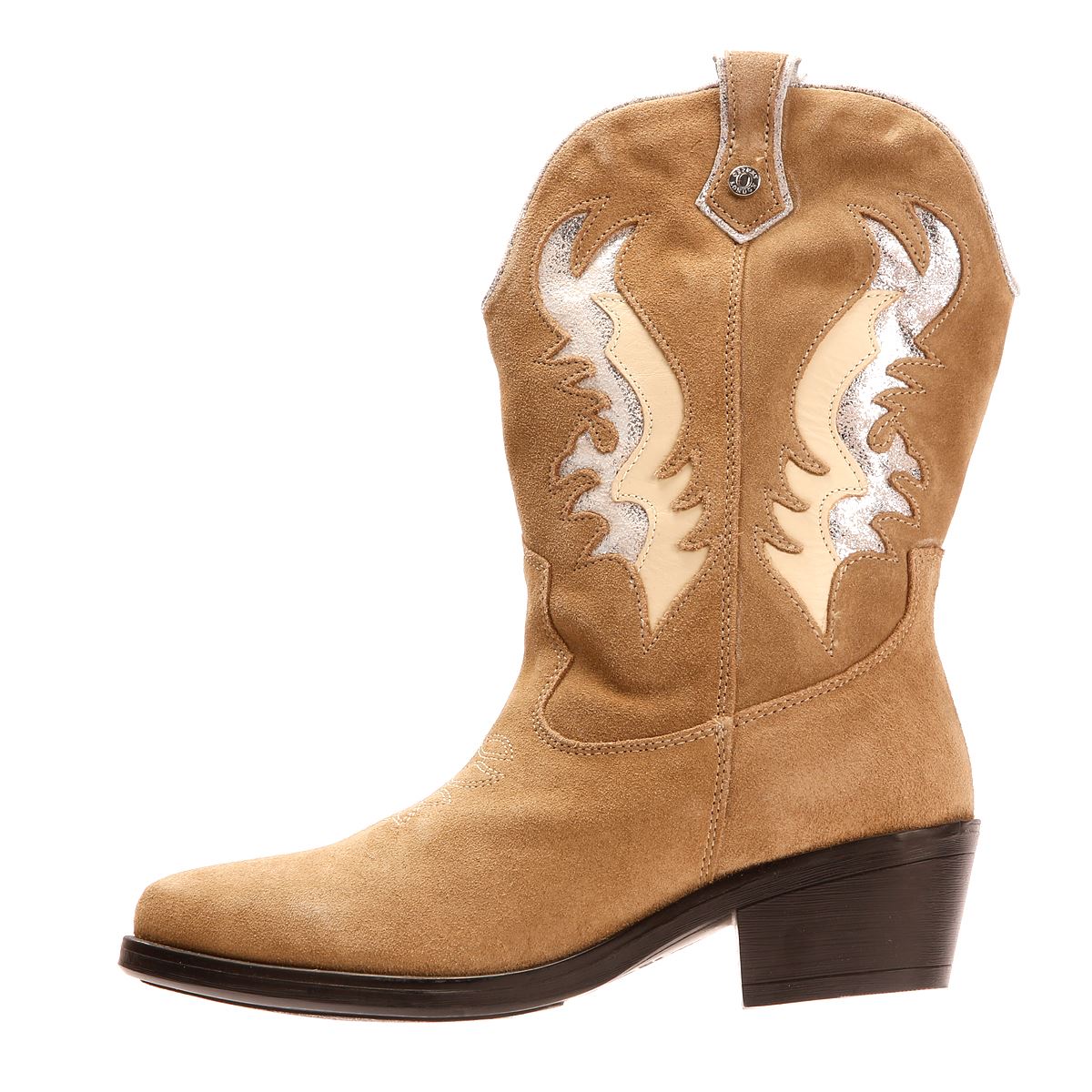 Osprey London The Louisville Bottes Beiges Pour Femmes En Suède