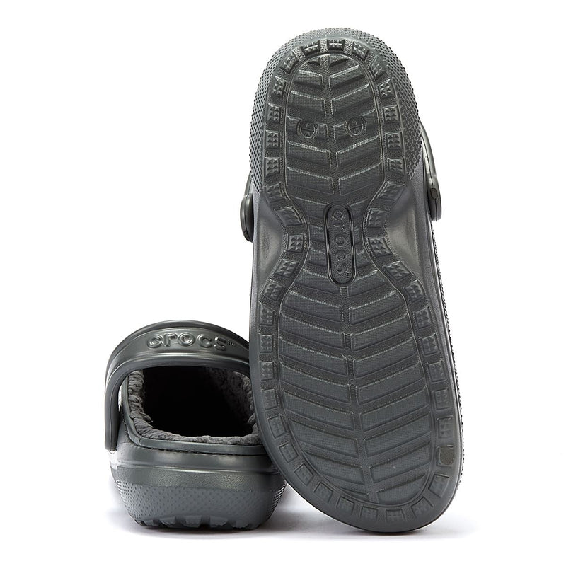 Sabots gris doublés classiques Crocs