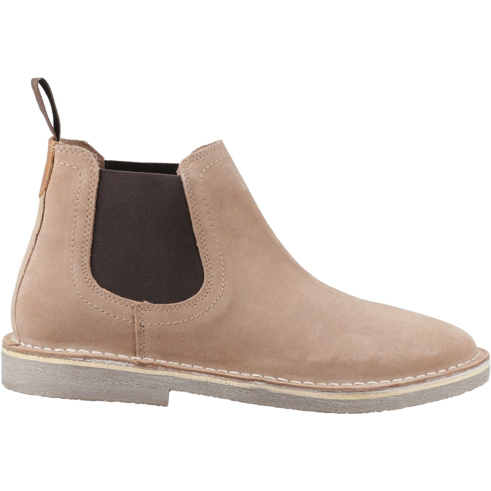 Hush Puppies Shaun Bottes En Daim Pour Homme, Couleur Sable