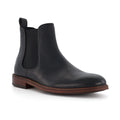 Dune Characteristic Bottes Noires En Cuir Pour Hommes