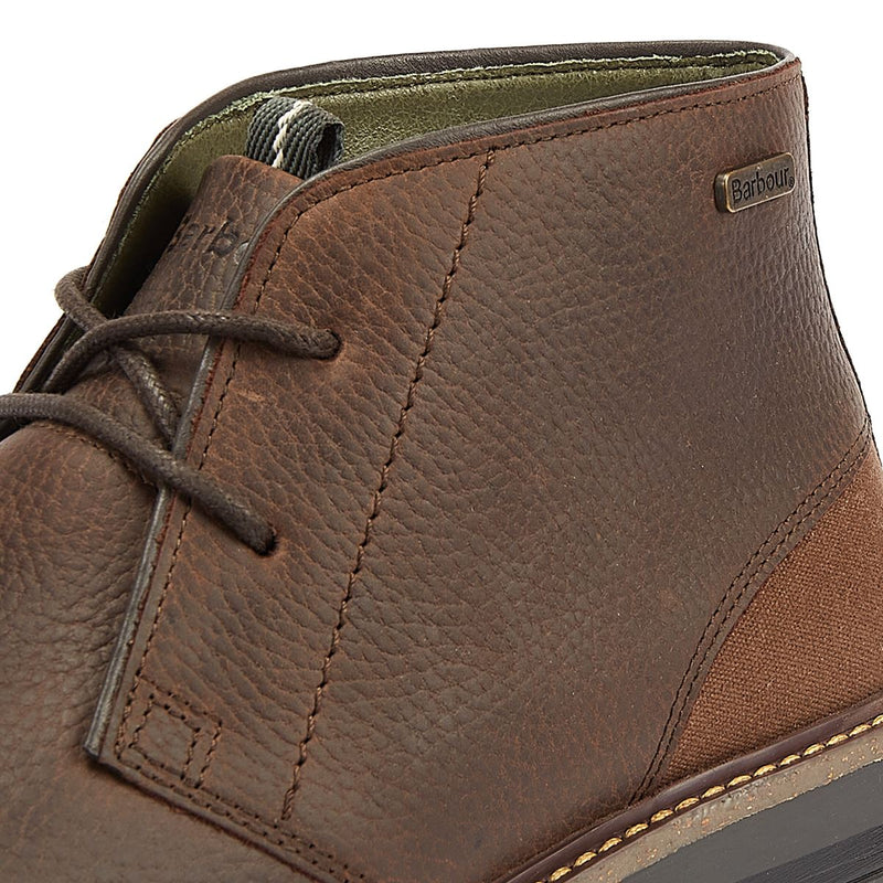 Barbour Bottes Pour Hommes Roux Couleur Moka