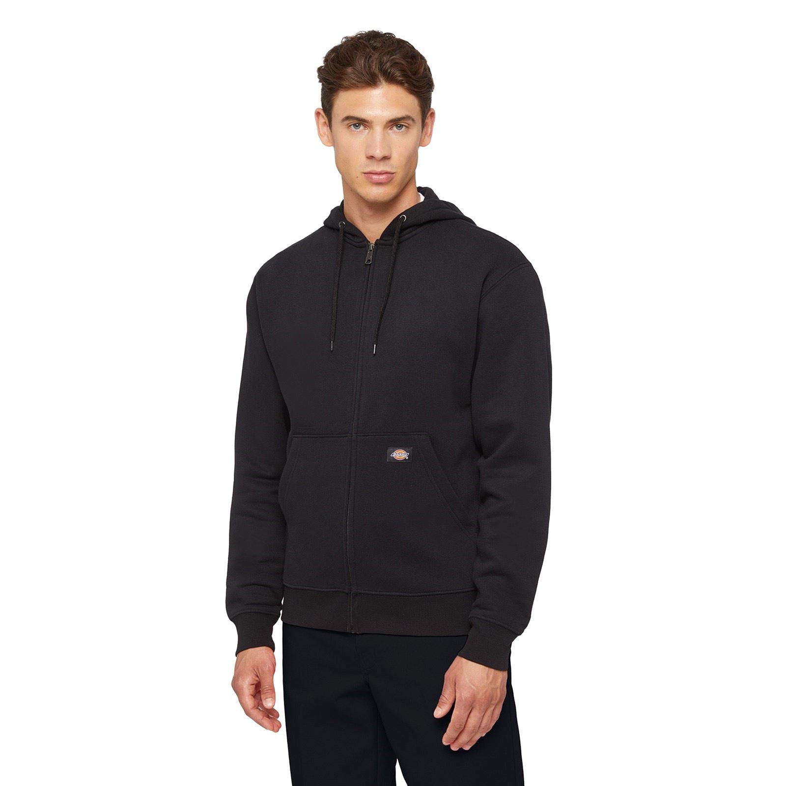 Dickies Everyday Fleece Zip Veste En Polaire Noire Pour Homme