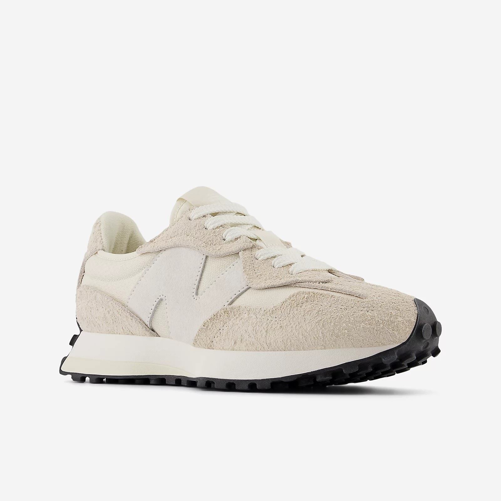 New Balance 327 Baskets blanches en daim