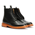 Chapman & Moore Walter Brogue Bottes En Cuir Pour Hommes Marron