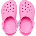 Crocs Toddler Classic Chaussures Plates Roses En Taffetas Thermoplastique
