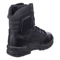 Magnum Bottes De Sécurité En Cuir Noir À Fermeture Éclair Latérale Strike Force 8.0 Wp