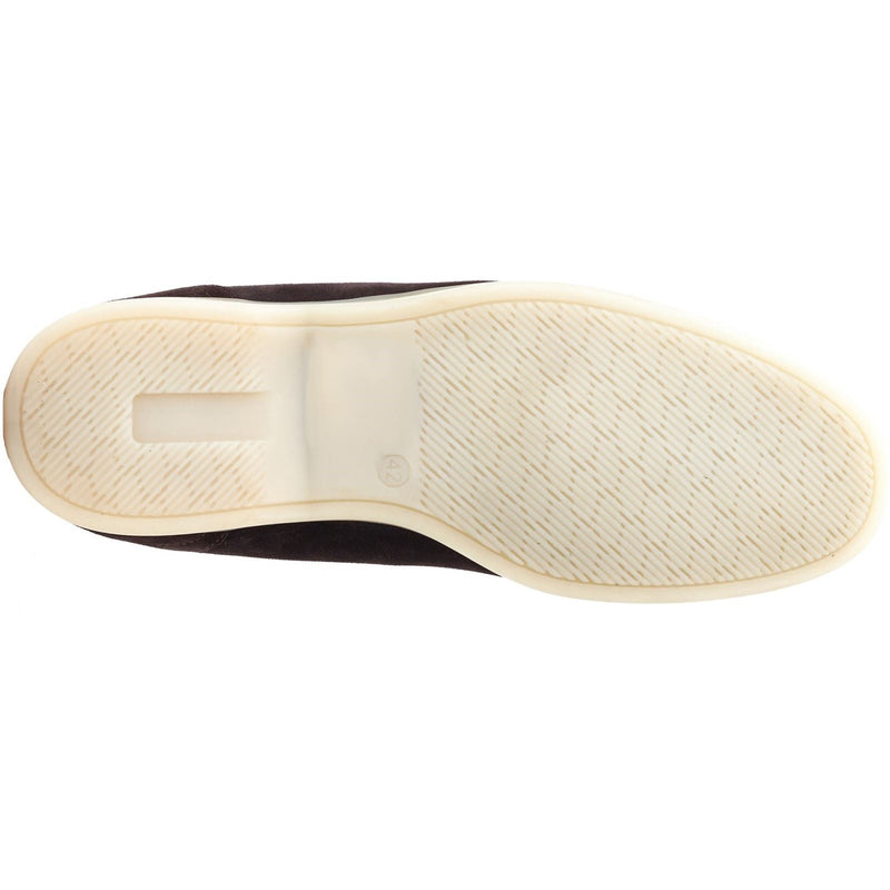 Base London Drum Chaussures Loafers Marron Brûlé Pour Hommes En Cuir