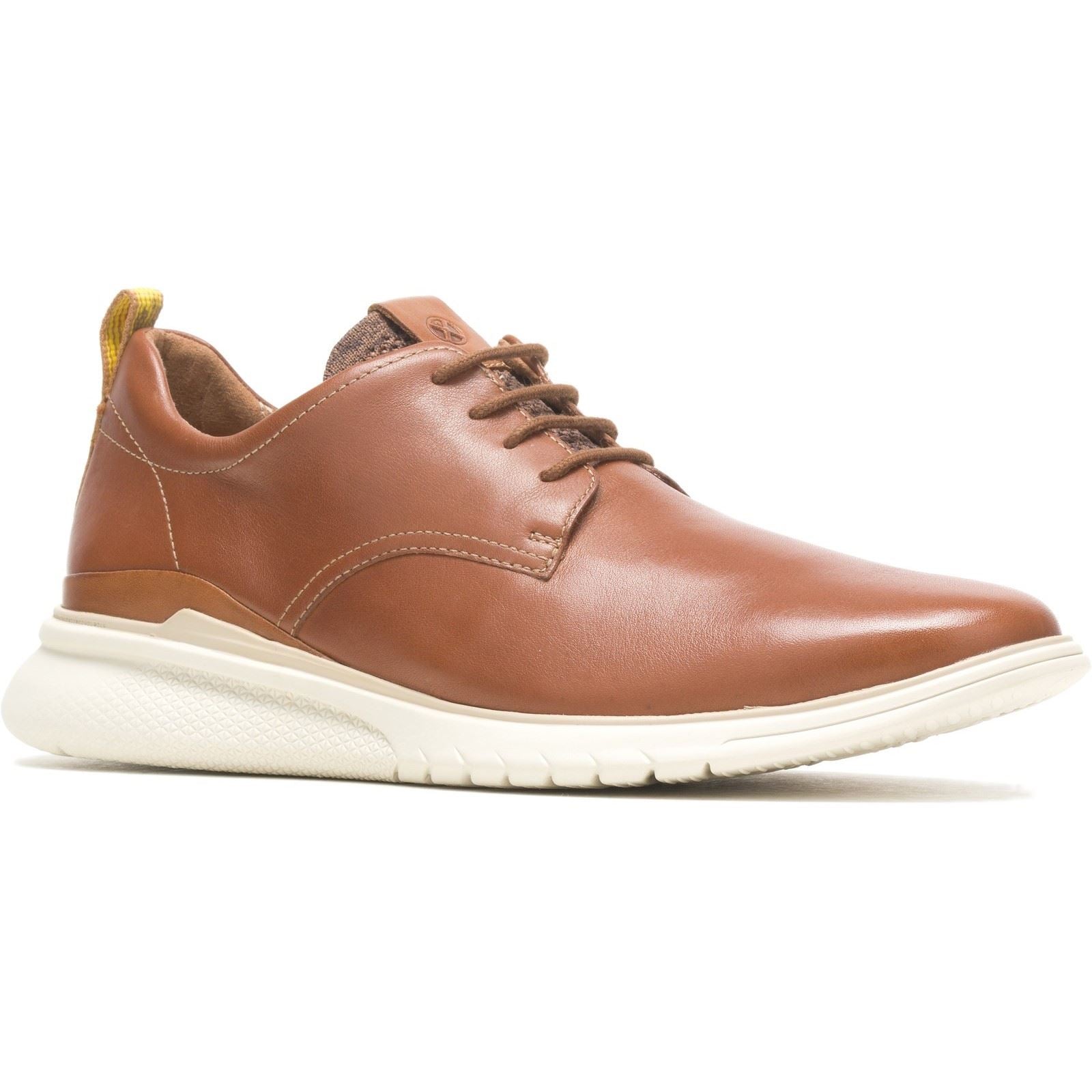 Hush Puppies Advance Lace Up Chaussures À Lacets En Cuir Pour Homme Couleur Fauve