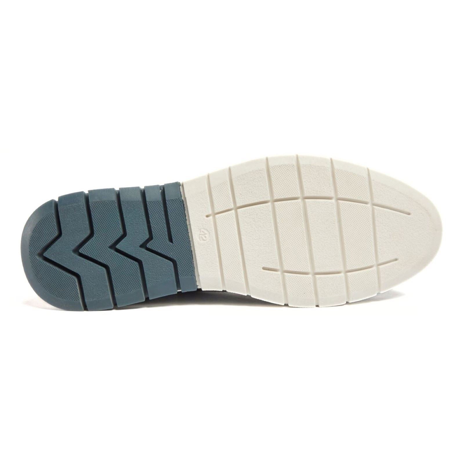 Pod Merlin Chaussures En Cuir Pour Homme À Lacets Bleu Marine