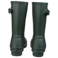 Hunter Original Short Bottes De Pluie En Caoutchouc Pour Femmes De Couleur Verte