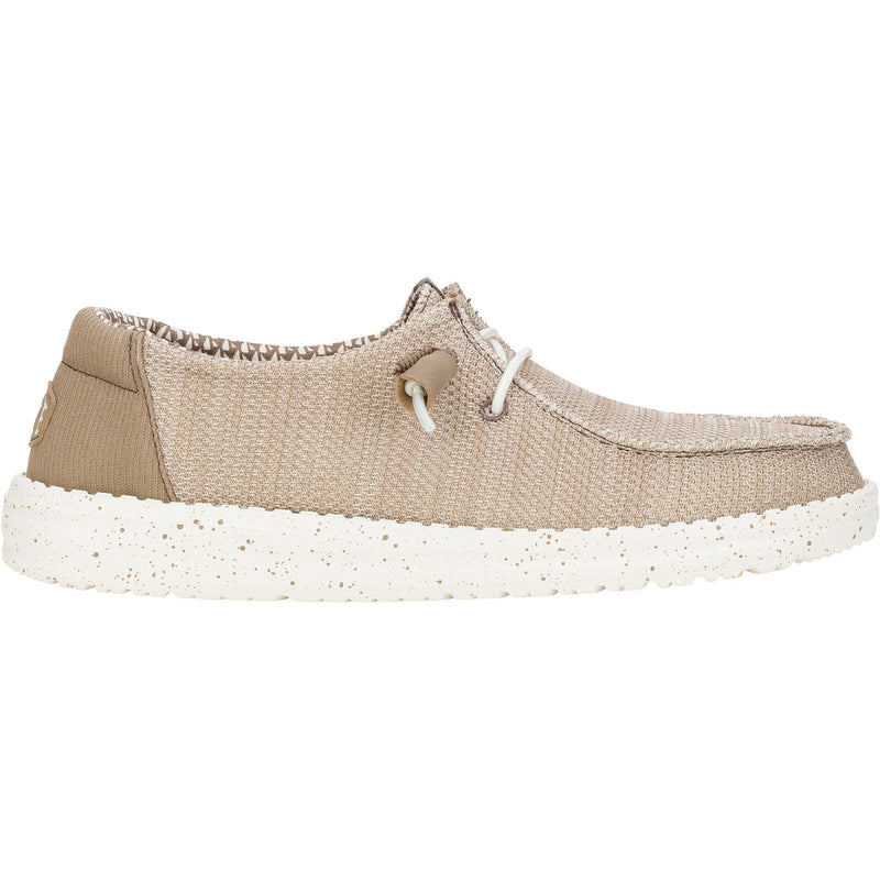 HEYDUDE Wendy Stretch Mesh Loafers En Noyer Pour Femmes En Polyester