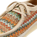 Clarks Originals Wallabee Chaussures À Lacets Multicolores Pour Homme