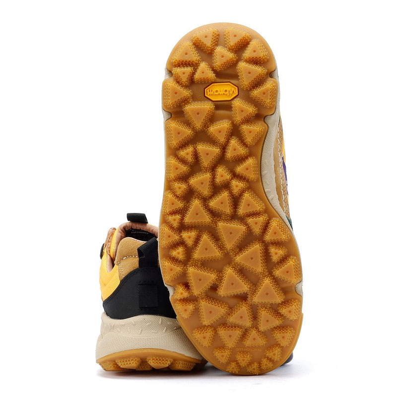 Flower Mountain Iwano Baskets En Daim Jaune