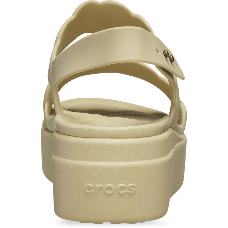 Crocs Brooklyn Woven Sandales Chai Pour Femme En Thermoplastique