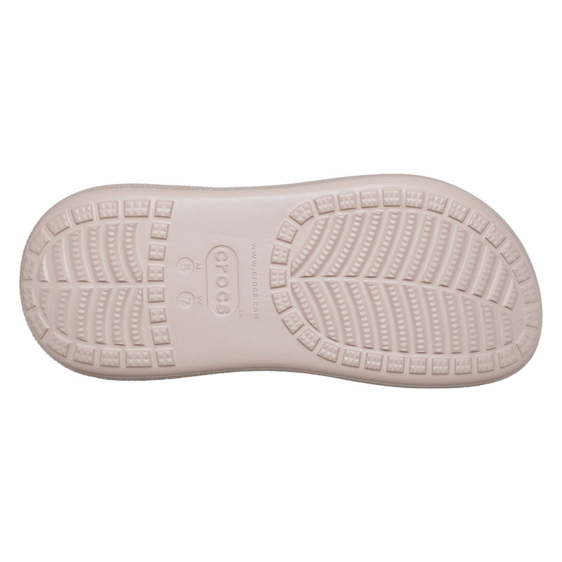 Crocs Classic Crush Sabots en argile rose thermoplastique