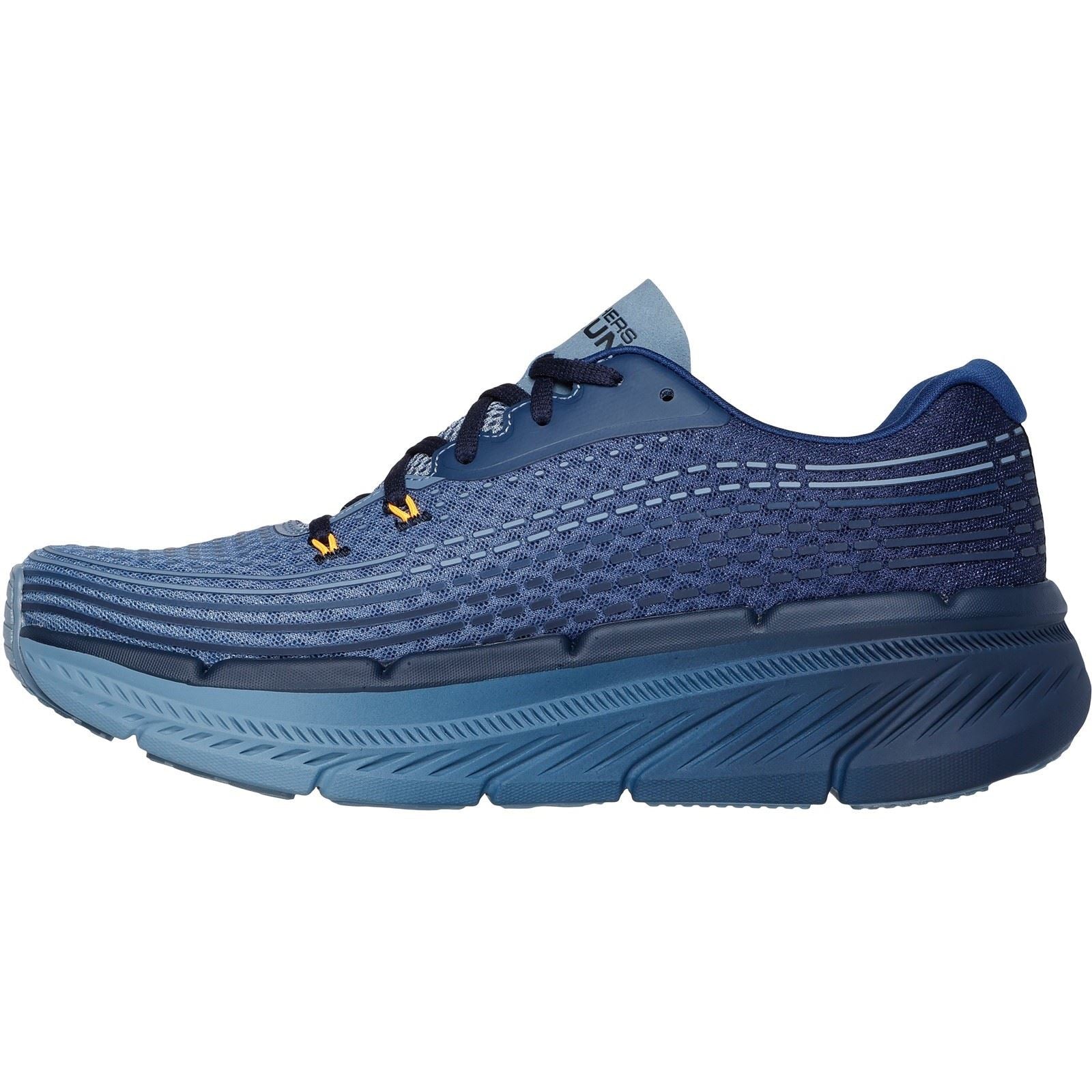 Skechers Performance Max Cushioning Premier 2.0 Vivid 2.0 Baskets En Polyester Pour Homme, Couleur Marine