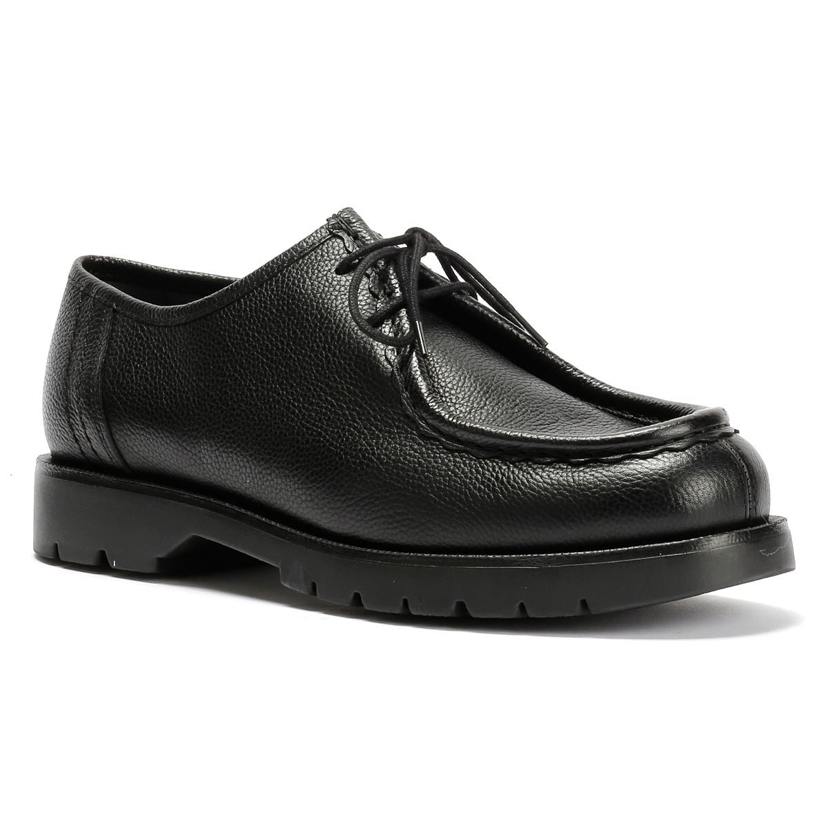 Kleman Padror G VGT Chaussures en cuir noir pour hommes