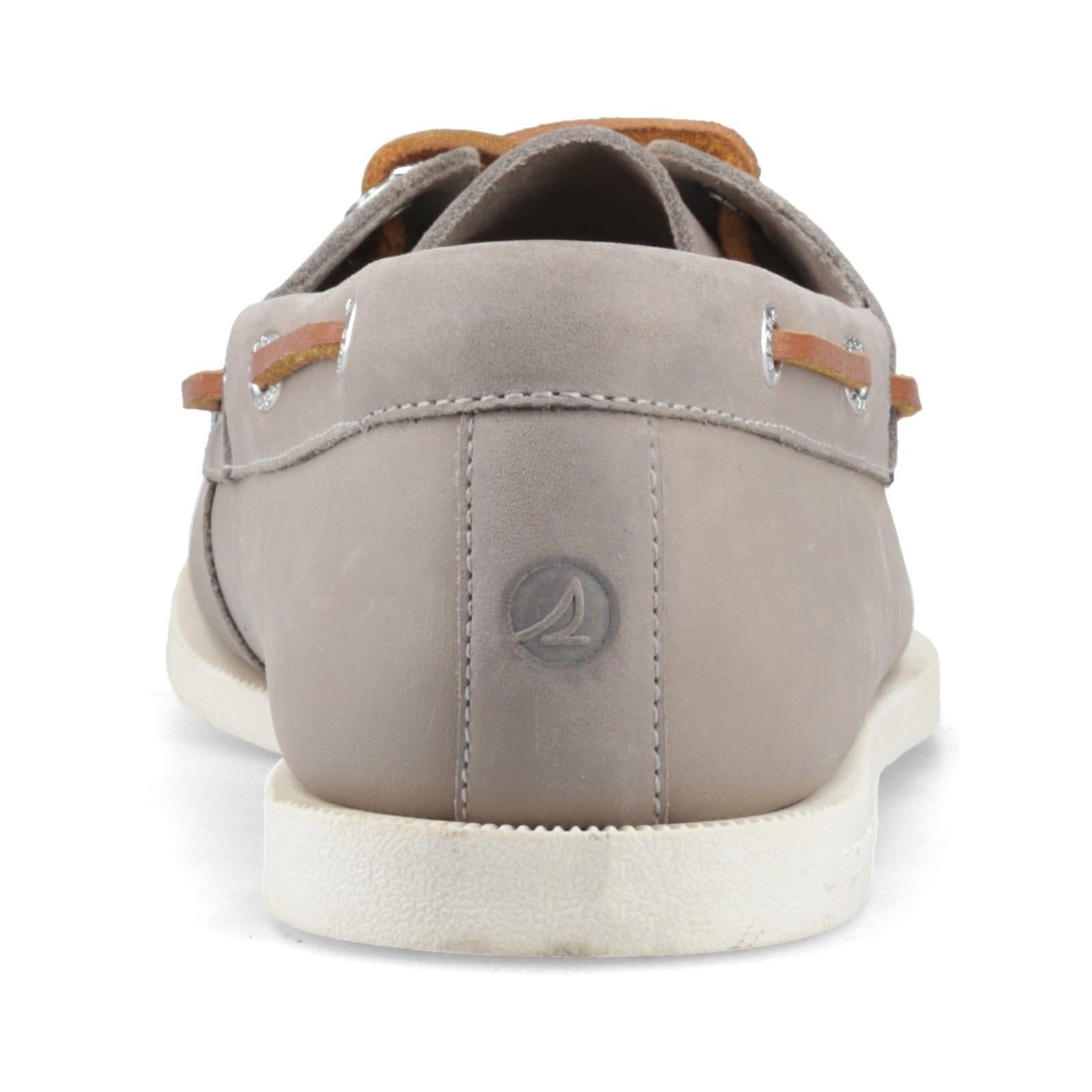Sperry Tacoma 2 Eye Boat Chaussures Bateau Pour Hommes En Cuir Grises