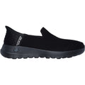 Skechers GO WALK Joy Vela Baskets Noires Pour Femmes En Toile