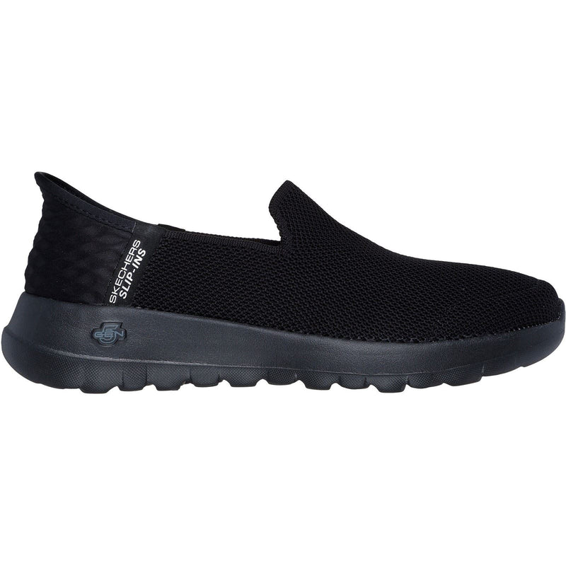 Skechers GO WALK Joy Vela Baskets Noires Pour Femmes En Toile