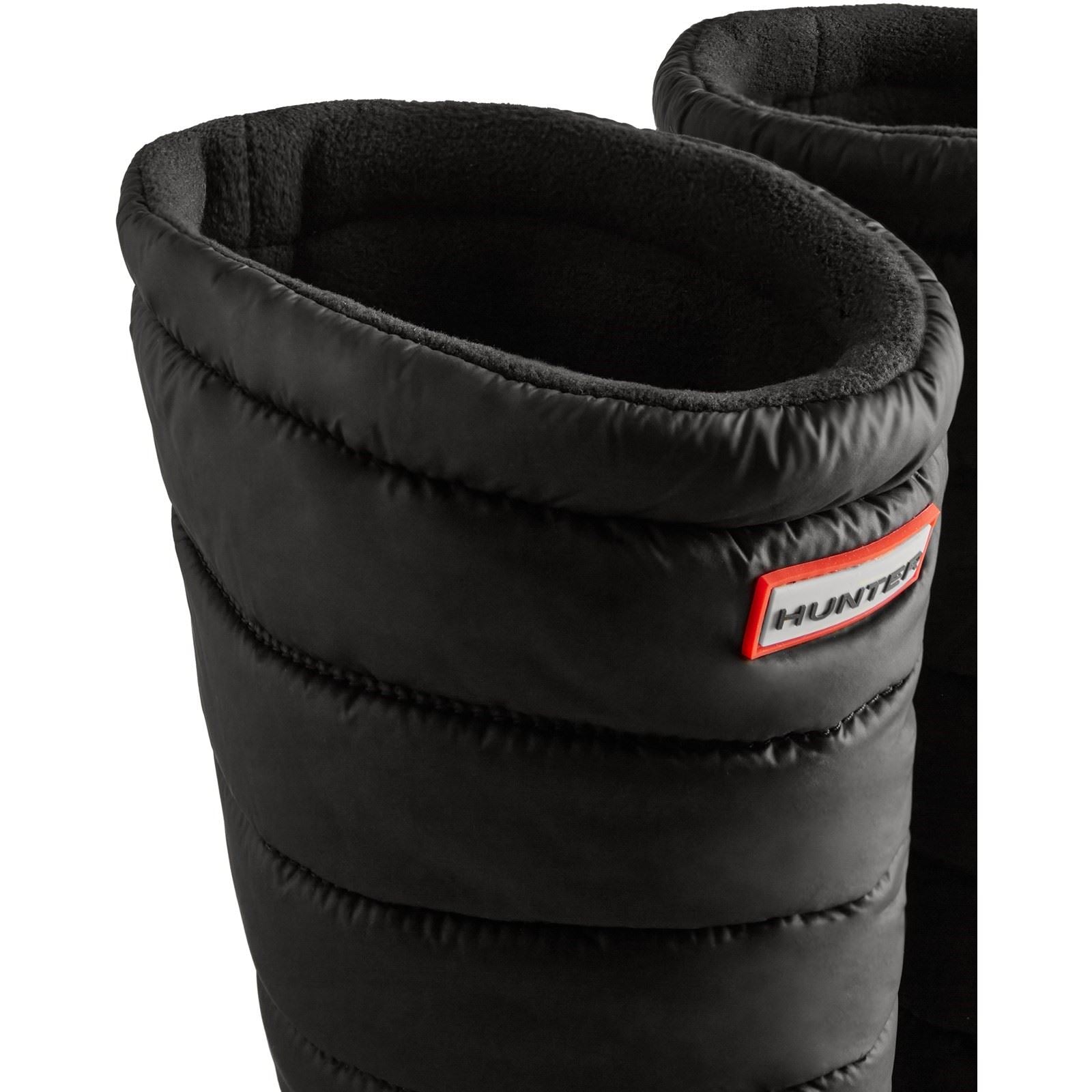 Hunter Intrepid Bottes En Caoutchouc Noir Pour Femme En Nylon