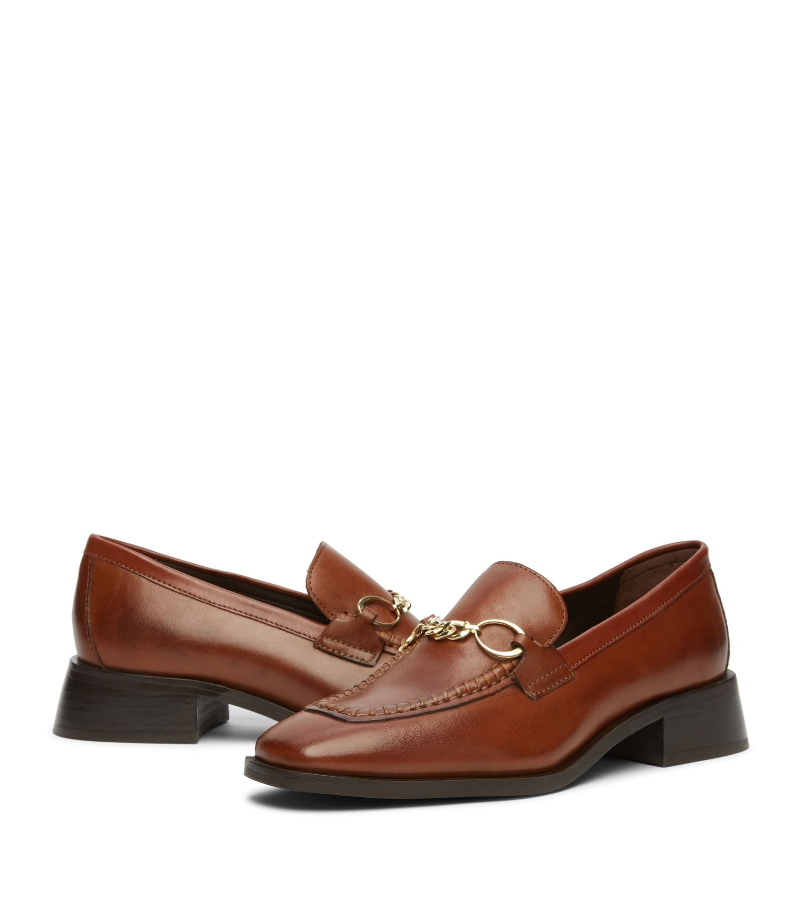 Osprey London The Islington Mocassins En Cuir Pour Femmes Marron