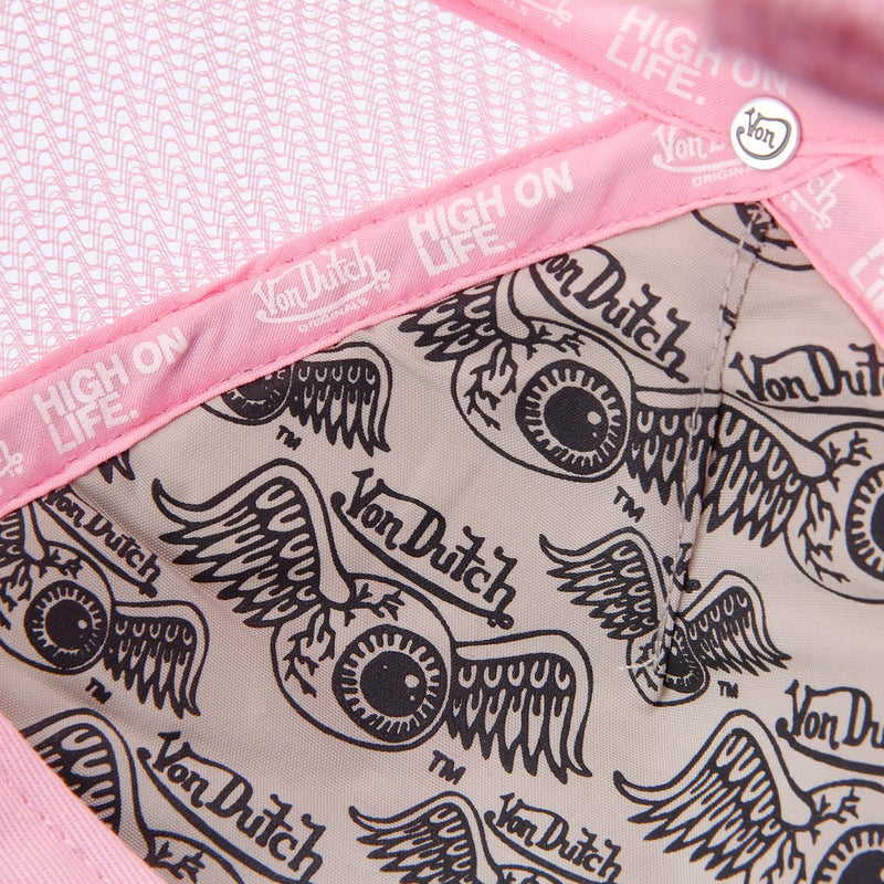 Von Dutch Trucker Mesa Casquettes Roses Pour Femmes