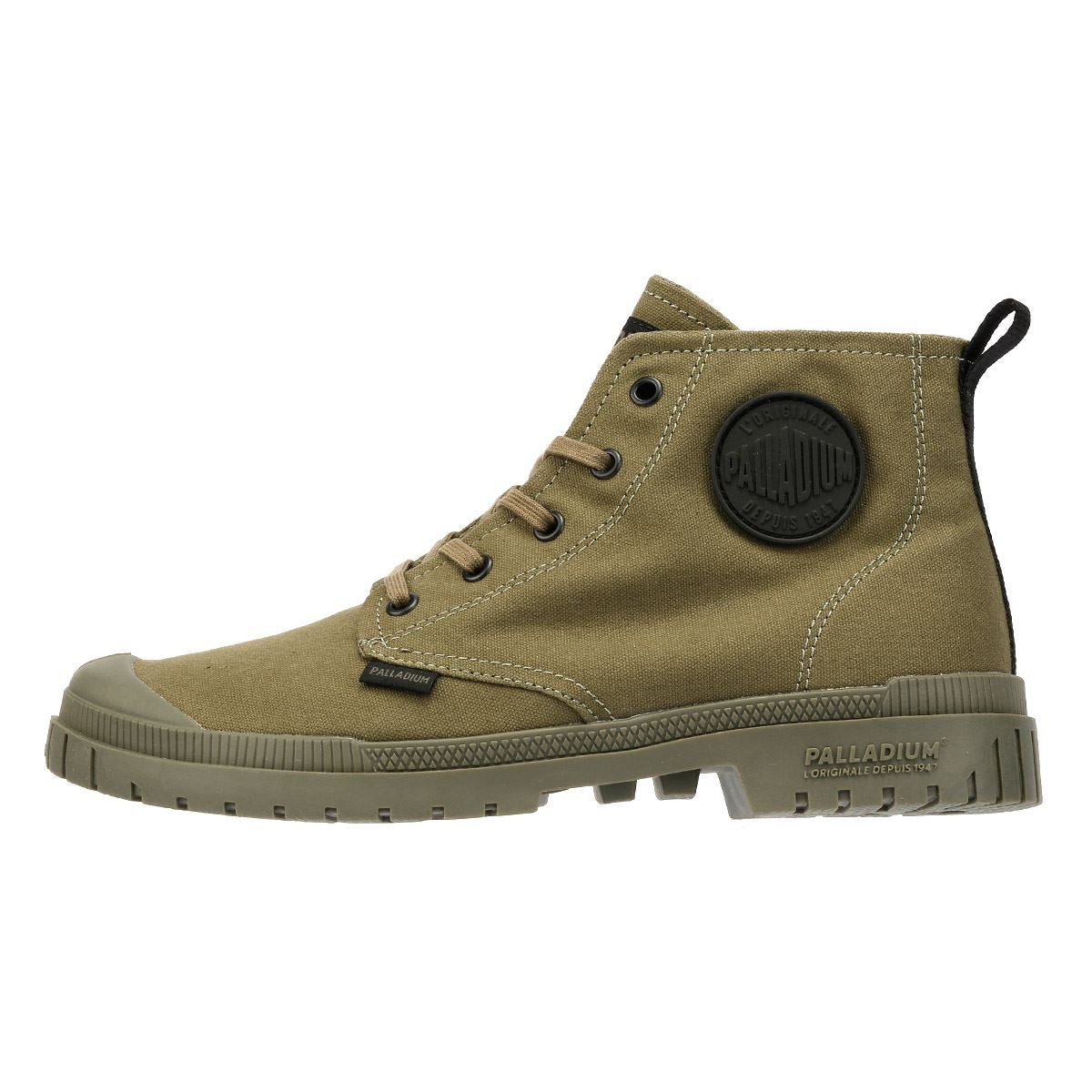 Palladium SP20 Hi CVS Bottes Vertes En Toile