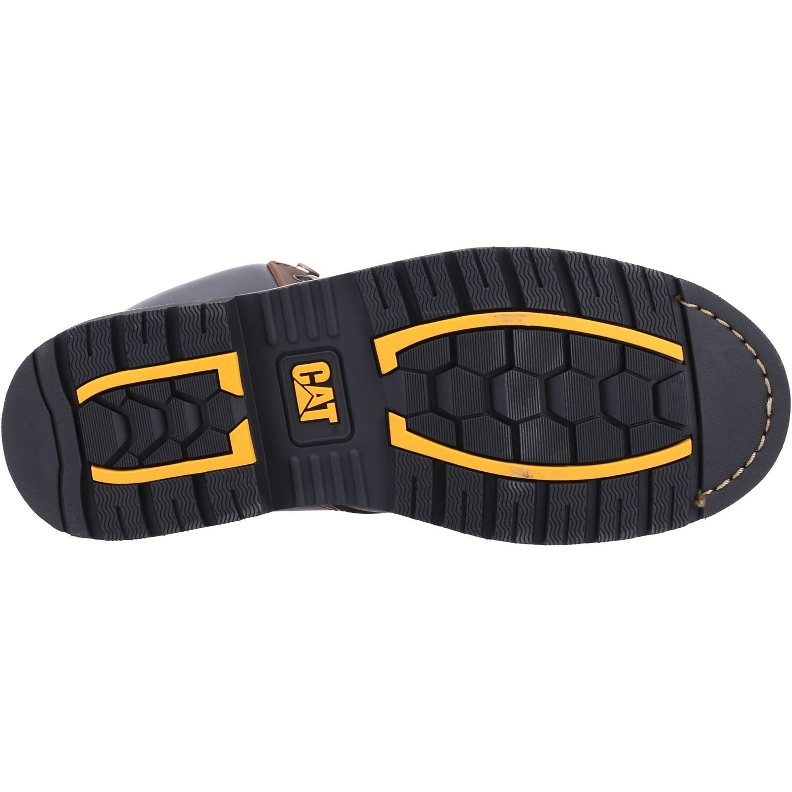 Caterpillar Bottes De Sécurité Powerplant S3 En Nubuck Marron