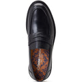 Base London Ivey Mocassins Noirs En Cuir Pour Hommes