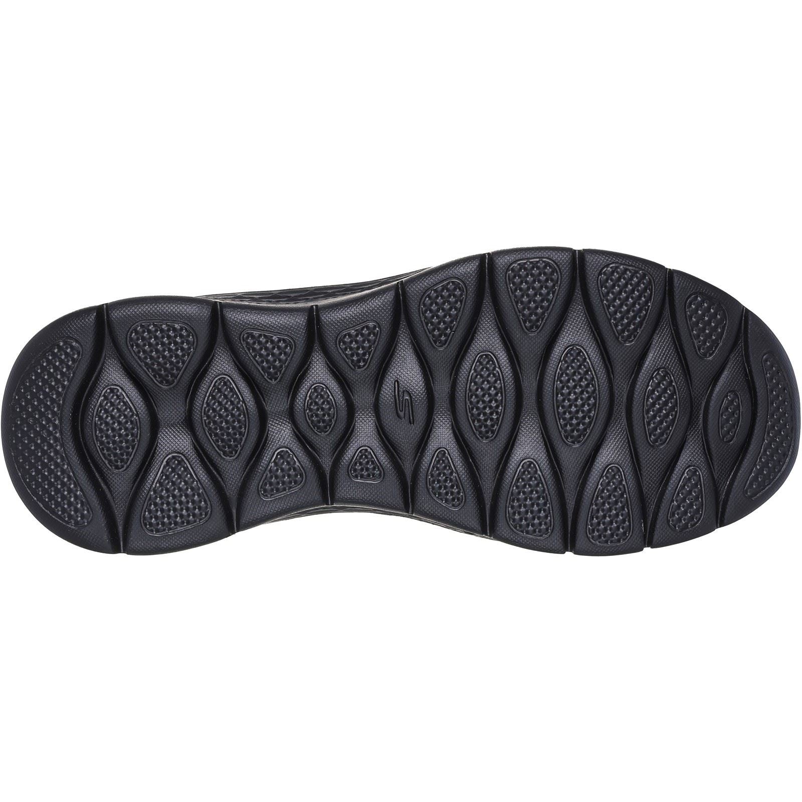 Skechers Go Walk Flex Relish Sneakers Noires Pour Femmes En Textile