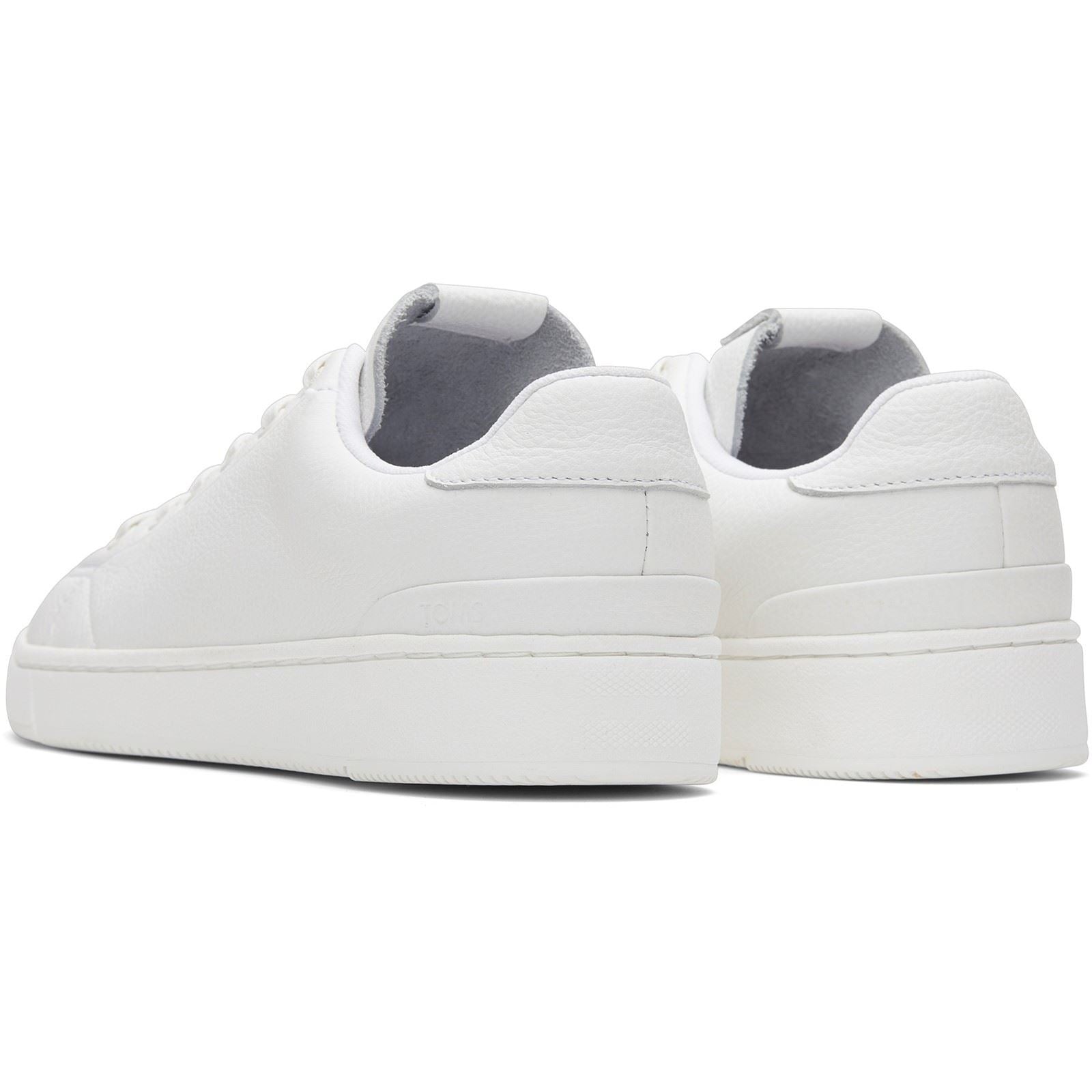 TOMS TRVL LITE 2.0 Low Baskets Blanches En Cuir Pour Hommes