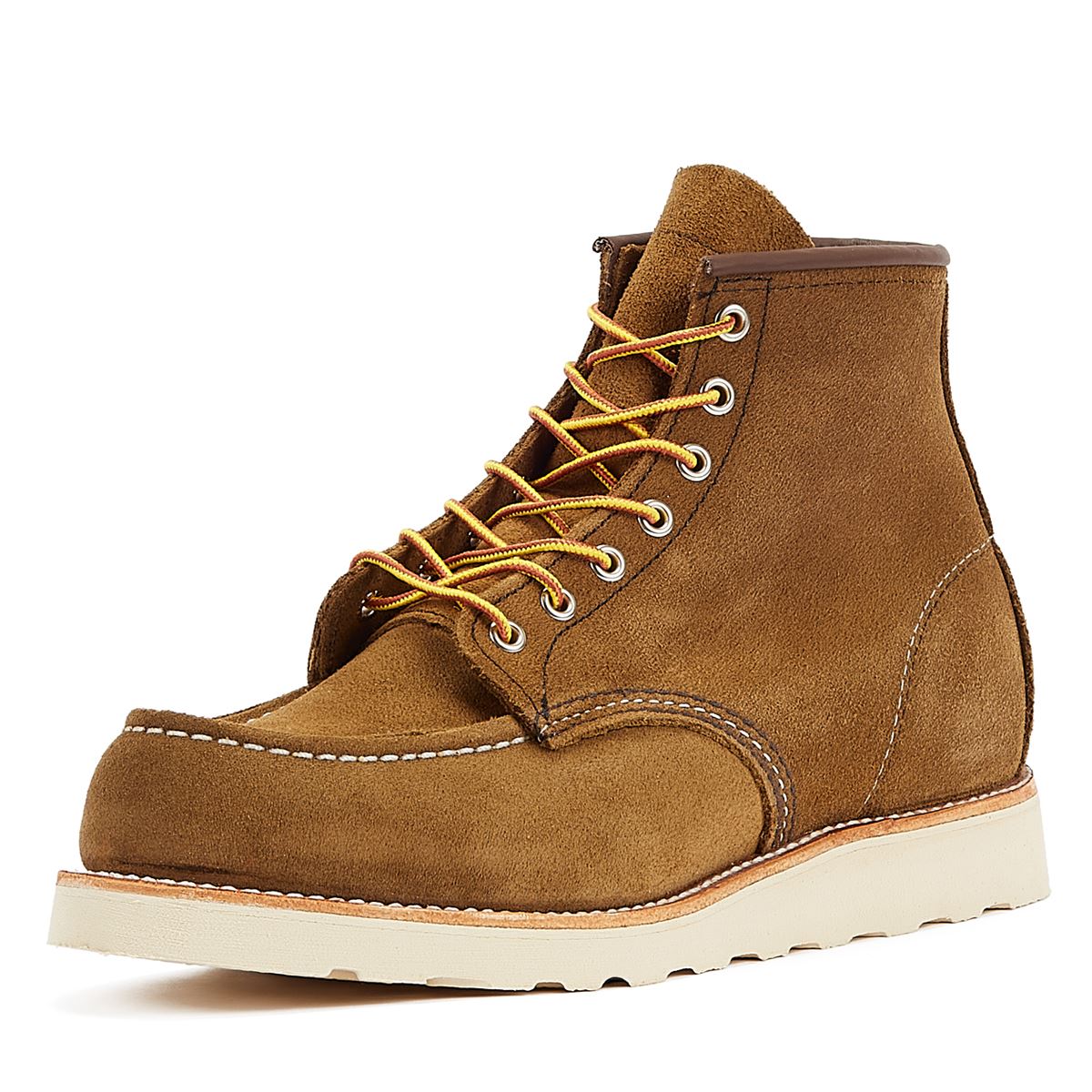 Red Wing Shoes Travail Du Patrimoine 6inch Moc Toe Bottes Mohave Olive Pour Hommes