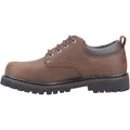 Skechers Tom Cats Chaussures À Lacets Pour Homme En Cuir Marron Foncé