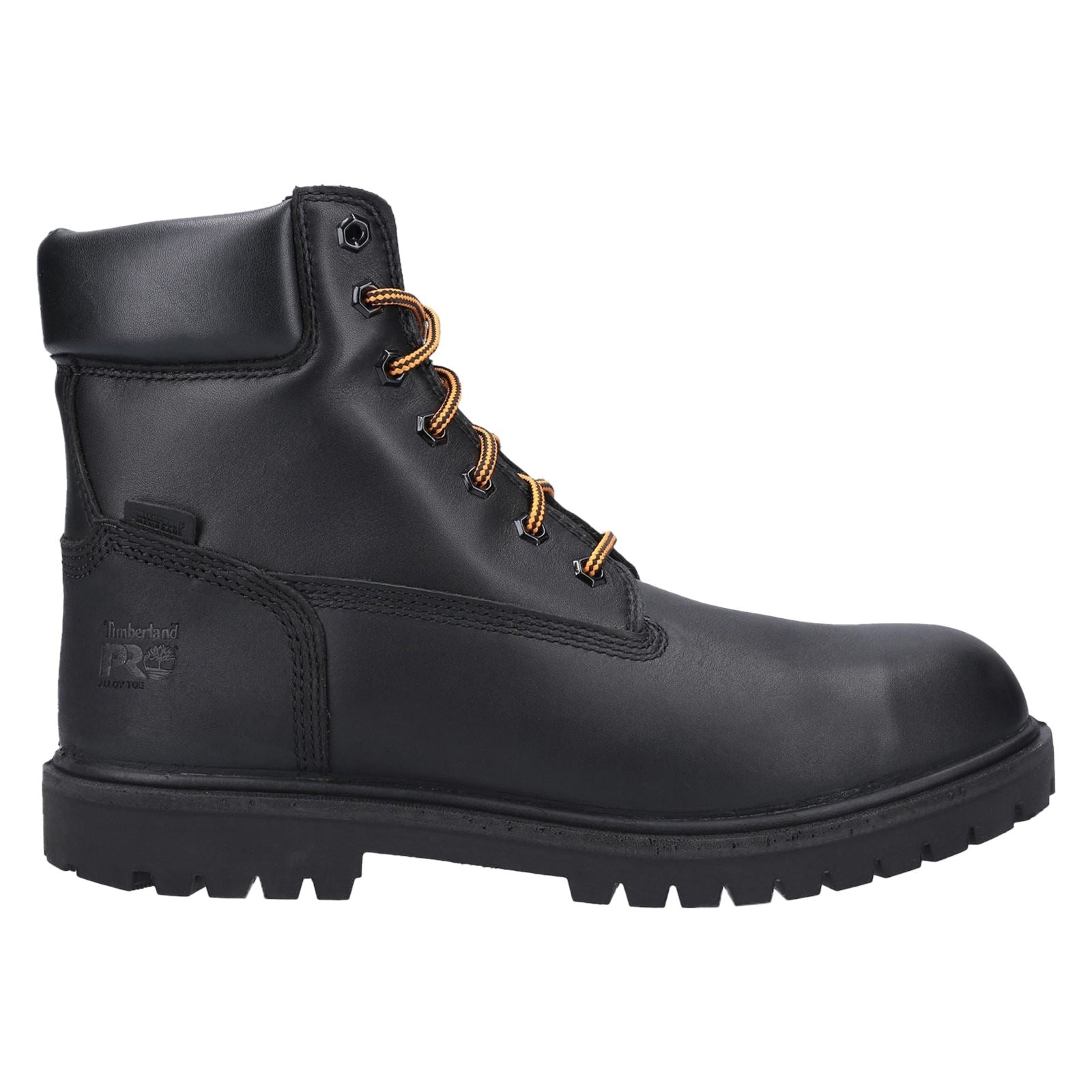 Timberland Pro Bottes De Sécurité Noires En Cuir Emblématiques