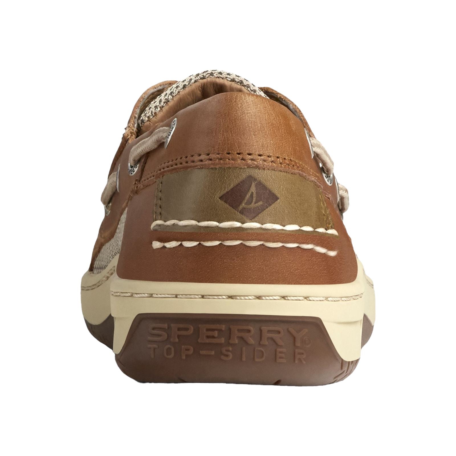Sperry Billfish 3-Eye Chaussures Bateau En Cuir Pour Homme, Couleur Tan Foncé
