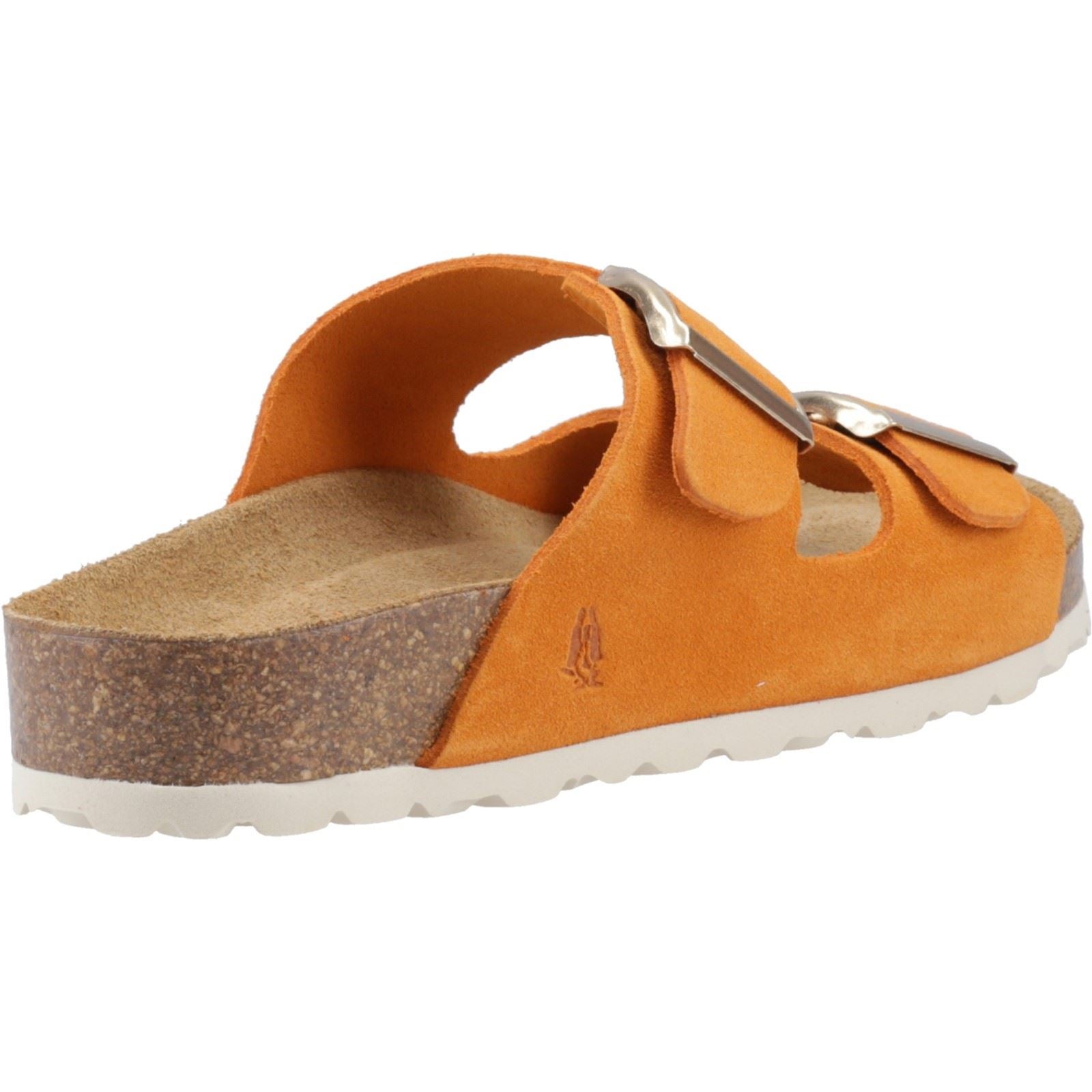 Hush Puppies Blaire Sandales Orange Pour Femmes En Suède