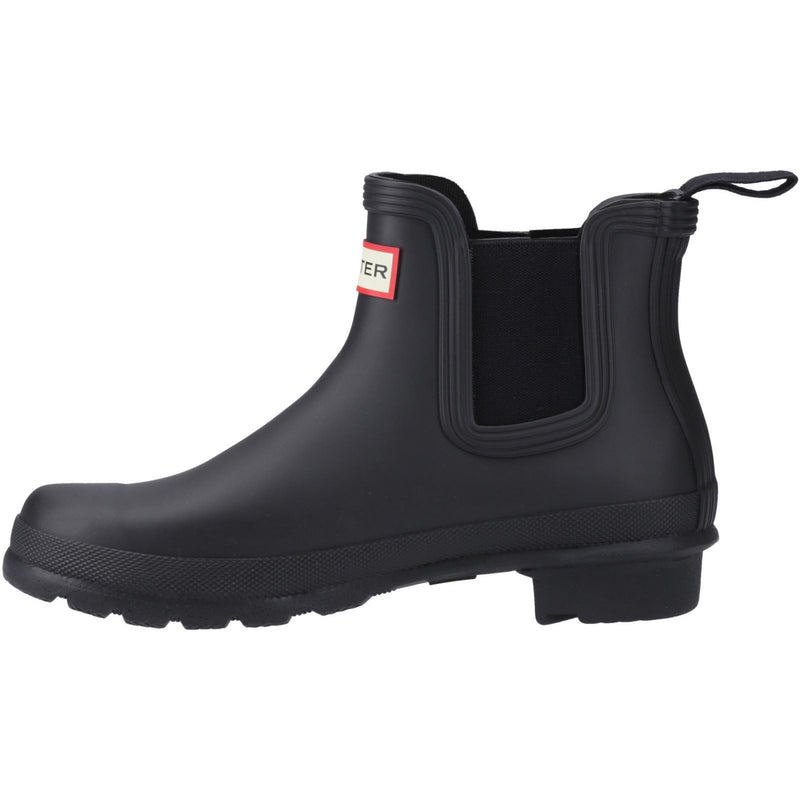Hunter Original Chelsea Bottes En Caoutchouc Pour Femmes, Noires