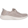 Skechers Ultra Flex 3.0 Brilliant Path Sneakers En Toile Pour Femmes Taupe