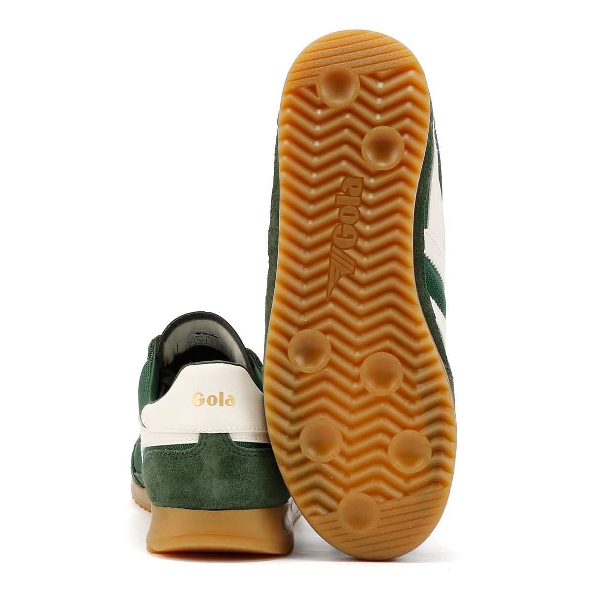 Gola Tornado Chaussures De Sport Vertes Pour Femmes